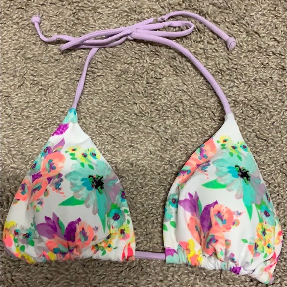 Victoria’s Secret Floral String Bikini S/M - Picture 2 of 4